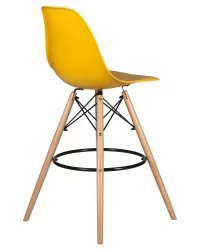Стул барный ДОБРИН ДСВ БАР Горчичный Й-03 / DOBRIN DSW BAR Y-03