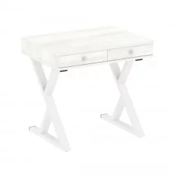 Стол письменный HOME OFFICE VR.SP-1-79.M Снежная Платина/Белый металл