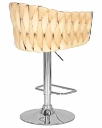 Стул барный DOBRIN MARCEL Бежевый велюр MJ9-10