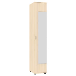 Шкаф распашный Алиса (Х1_М) 2230х400х540 ручка скоба 96мм (ДМ) / (H1_M)