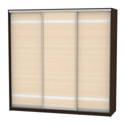 Шкаф-купе B-230х235х60-1(Венге-ДМ-D9D9D9)