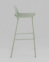 Стул барный Mist (Б) Серо-зеленый
