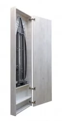 Шкаф со встроенной гладильной доской Iron Box (правый) Беленый дуб