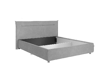 Кровать 1.6 Альба с подъем. механизмом ZP.KM1.6-15 сосна (велюр)