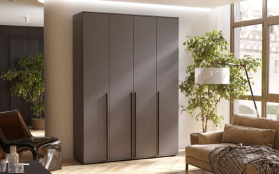 Шкаф Норд 4-х ств. Графит