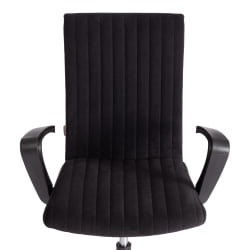 Кресло СПАРК флок , черный, 35 / SPARK