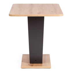 Стол обеденный TIBI нераздвижной ЛДСП, 68,6 х 110 х 75 см, Дуб артисан/Графит