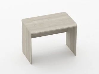 Стол прямой Глассй 1.10.10 Дуб молочный / Glassy