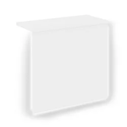 Накладка с подсветкой прямая высокая для О.R-F.MP.V-118 ONIX О.R-NP.V-118.1.S Белый Бриллиант