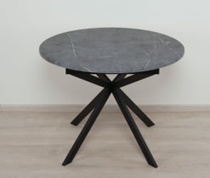 Обеденный стол Орфей 49.1 Мрамор темный