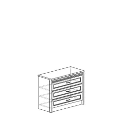 Комод Лючия 192 Дуб Оксфорд