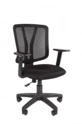 Кресло офисное CHAIRMAN 626 Черный Черная сетка