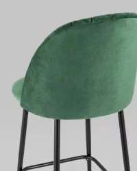 Стул полубарный Марсель ПЛ велюр Зеленый