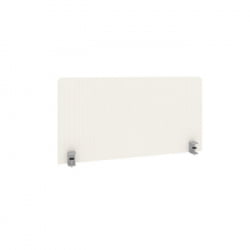 Экран тканевый для стола L1000мм Metal System Б.ТЭКР-1 Белый