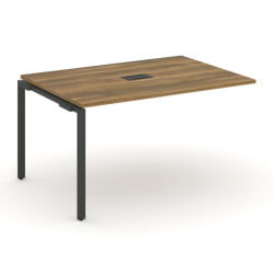 Проходной наборный элемент переговорного стола CONCEPT CN.NPRG-011 Сандал Янтарный Антрацит