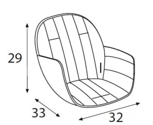 Текстиль в стул Micuna OVO LUXE TX-1646 Blue