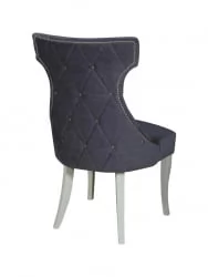 Стул Турин энигма бордо белый