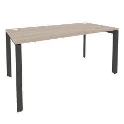 Стол рабочий на П-образном м/к ОНИКС О.МП-СП-4.8 Дуб Аттик/Антрацит / ONIX O.MP-SP-4.8