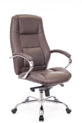 Кресло руководителя Kron M кожа Коричневый