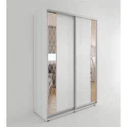 Шкаф-купе комбинированный Акцент-Вера ДР 1000х600  Выбеленное дерево