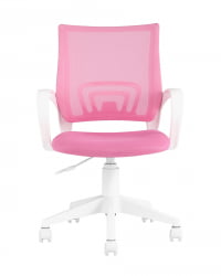Кресло компьютерное TopChairs ST-BASIC-W Розовый