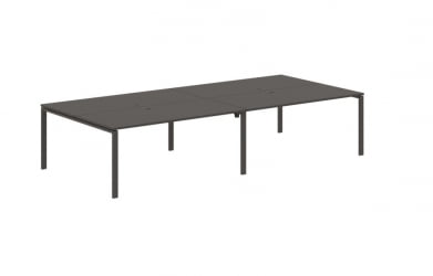 Бенч-система 4-местная EDIS EUWST 3516 Мокко