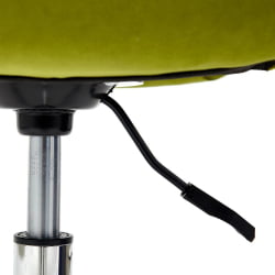 Кресло STYLE флок , олива, 23