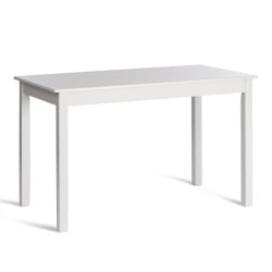 Стол MOSS бук, мдф, 68 х 124 х 77 см, white (белый)