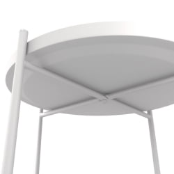 Стол журнальный Берген Белый