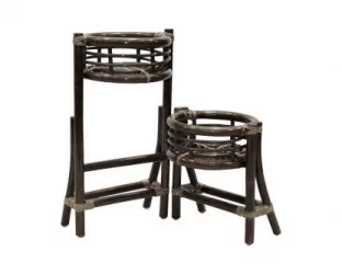 Цветочница 15/25 темно коричневый