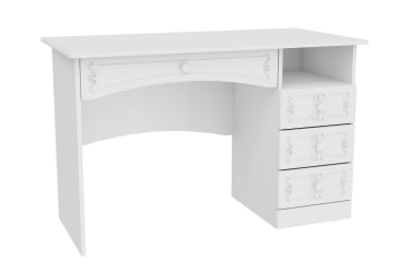 Письменный стол с полками и ящиками ЛД 525.090.000 Белый