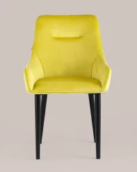Стул Джоан велюр Желтый