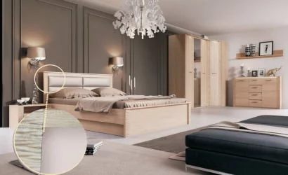 Кровать подъемная 1400 Элана №1 Дуб сонома/Ель карпатская