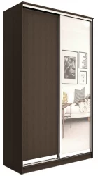 Черный шкаф-купе Хит-23-12-15 Аруба Венге