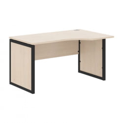 Стол письменный правый XTEN-QP XQPCET 149 R Бук Тиара Антрацит