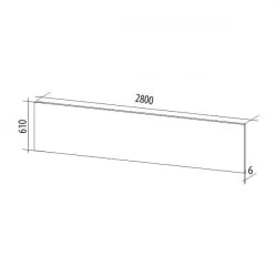 Панель стеновая матовая СП 20 Дакота