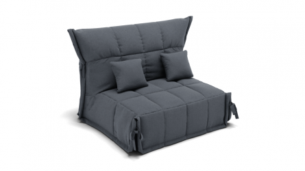 Диван Джаз 1600 (ЗР) Цвет фасада: Серый; Тип: Прямой; Материал фасада: Металл/Велюр