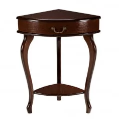 Консоль Элегант угловая Орех