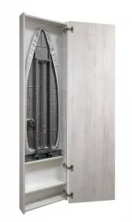 Шкаф со встроенной гладильной доской Iron Box Eco (правый) Беленый дуб