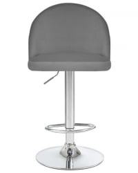 Стул барный DOBRIN MILANA (серый велюр (MJ9-75)) 2 шт