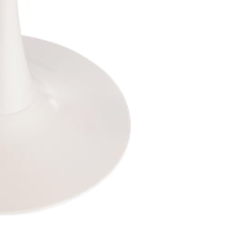 Обеденный стол ТУЛИП (мод. 011) металл, мдф, 90 х 90 х 74 см, белый / TULIP (mod.