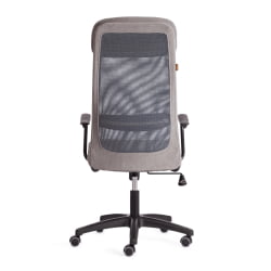 Кресло PROFIT (мп) PROFIT (мп) флок/ткань, серый, 29/W-12