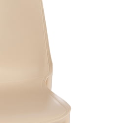 Стул для балкона GENIUS (mod 75) металл/пластик, 46x56x84cм, бежевый/коричневые ножки