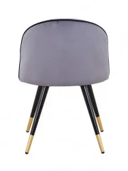 Стул Gabi LUX велюр Серый