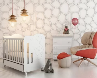 Кровать Micuna Globito 120x60 White