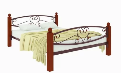 Кровать Каролина Lux plus 1400х2000 Медная