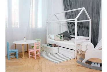 Ящик для детской кровати RooRoom яв-33С Серый