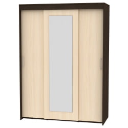 Шкаф-купе T-3-198х145х60-M(Венге-ДМ-10)