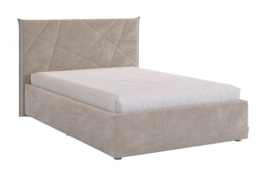 Кровать с основанием Квест 120х200 см ZO.KM1.2-03 латте (велюр)