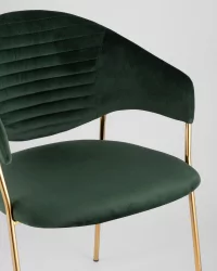 Стул мягкий Эвита Зеленый